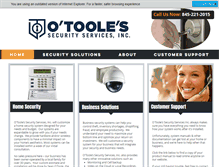 Tablet Screenshot of otoolessecurity.com